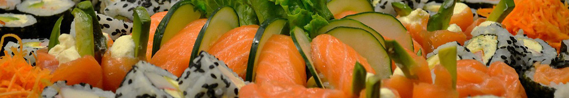 Eating Japanese Steakhouses Sushi at Wasabi Japanese Steakhouse restaurant in North Canton, OH.